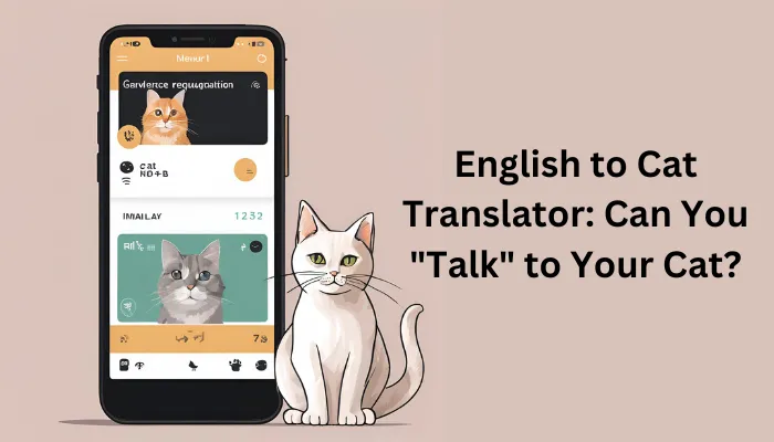 English to Cat Translator: Can You "Talk" to Your Cat? English to Cat Translator: Can You "Talk" to Your Cat?